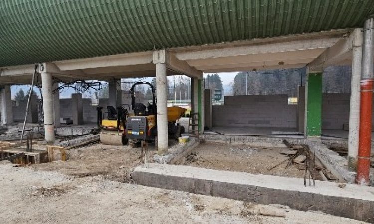 Mestni stadion Velenje bo maja dobil nove tribune z več sedeži