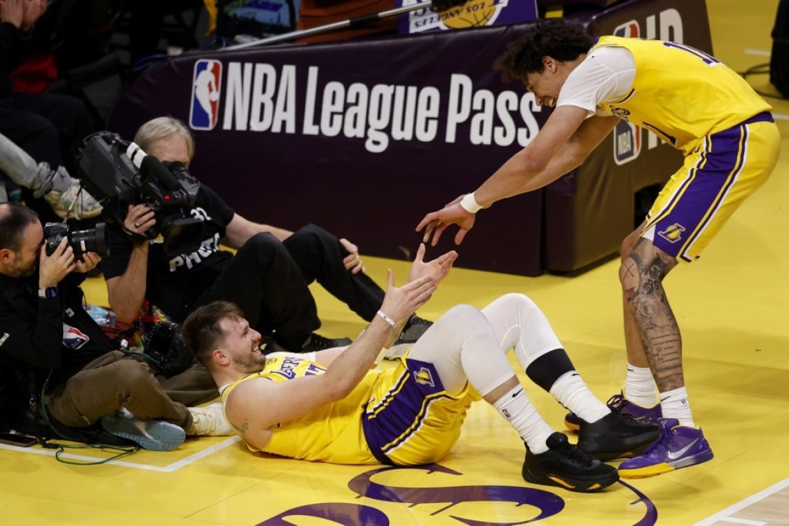 Luka Dončić doživel prvi poraz z LA Lakers