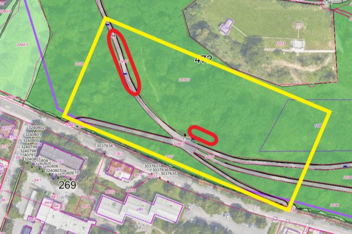 V Ljubljani nujna sanacija dreves ob Cesti 27. aprila