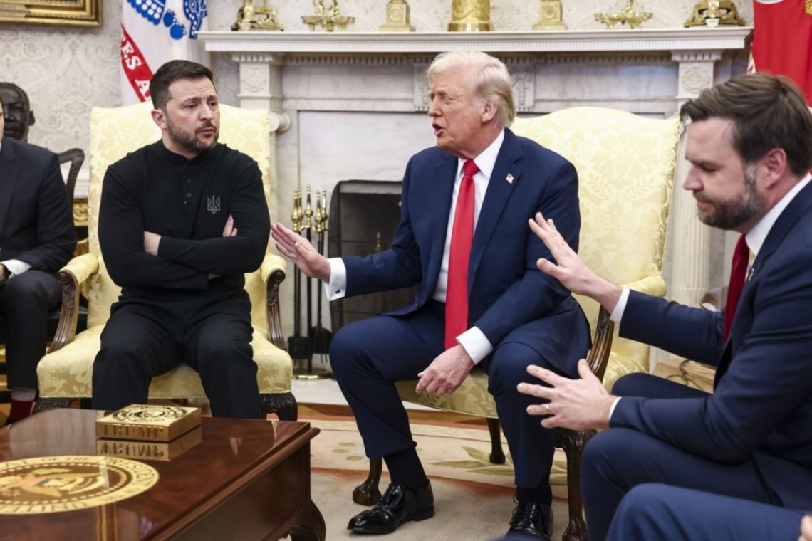 Srečanje med Trumpom in Zelenskim se je sprevrglo v prepir