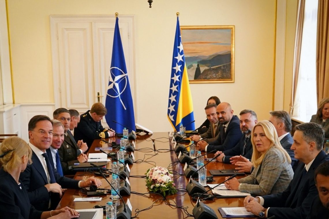 Nato ne bo dopustil varnostnega vakuuma v Bosni in Hercegovini