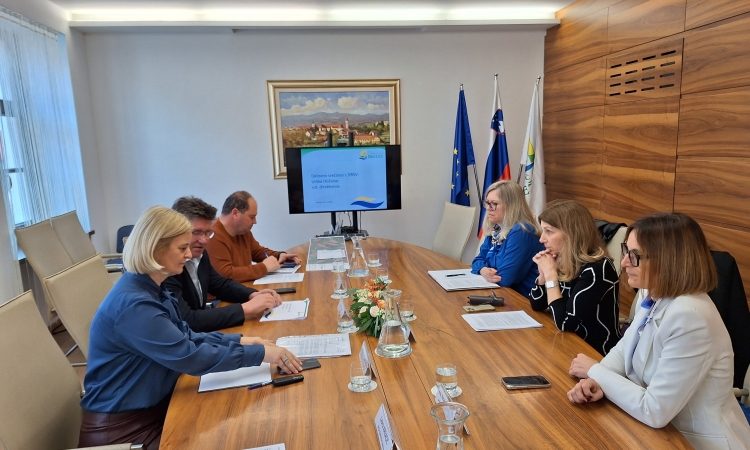 V Brežicah predstavili začetek protipoplavnega projekta na povodju Sotle