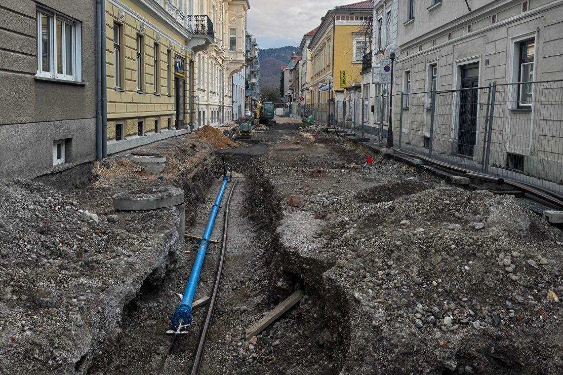 Obnova Razlagove ulice v Celju že v zaključni fazi