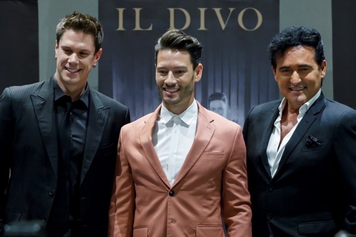 Il Divo se po desetletju vrača v Slovenijo z jubilejno turnejo