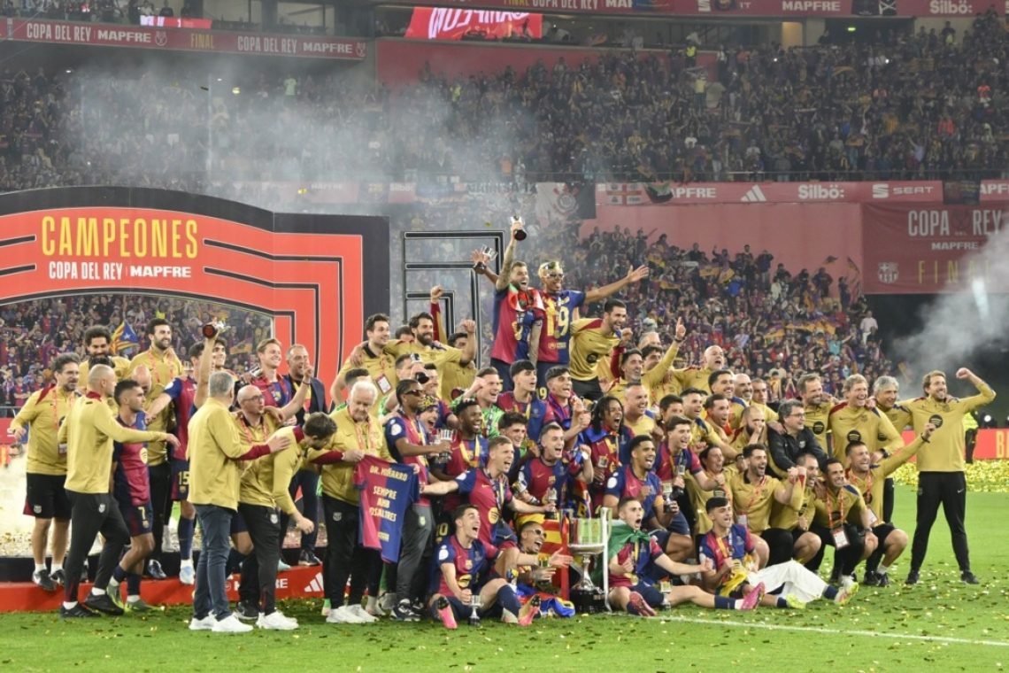 Barcelona po podaljšku premagala Real in osvojila kraljevi pokal