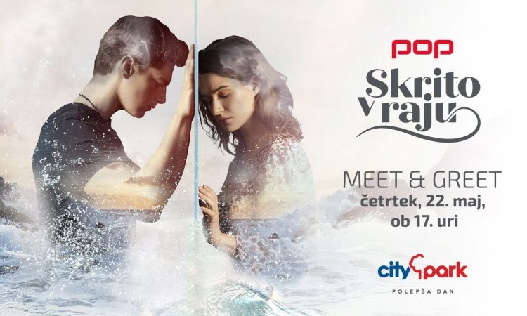 Igralci serije Skrito v raju prihajajo v Citypark