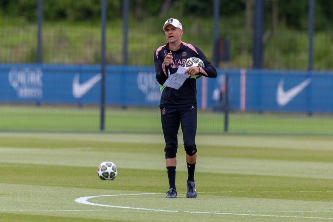 Luis Enrique pripravil PSG na finale Lige prvakov z žerjava