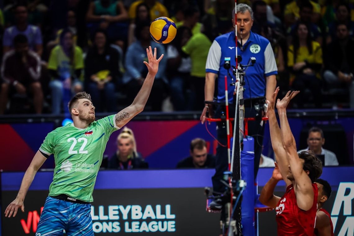 Prvi poraz slovenskih odbojkarjev v ligi narodov