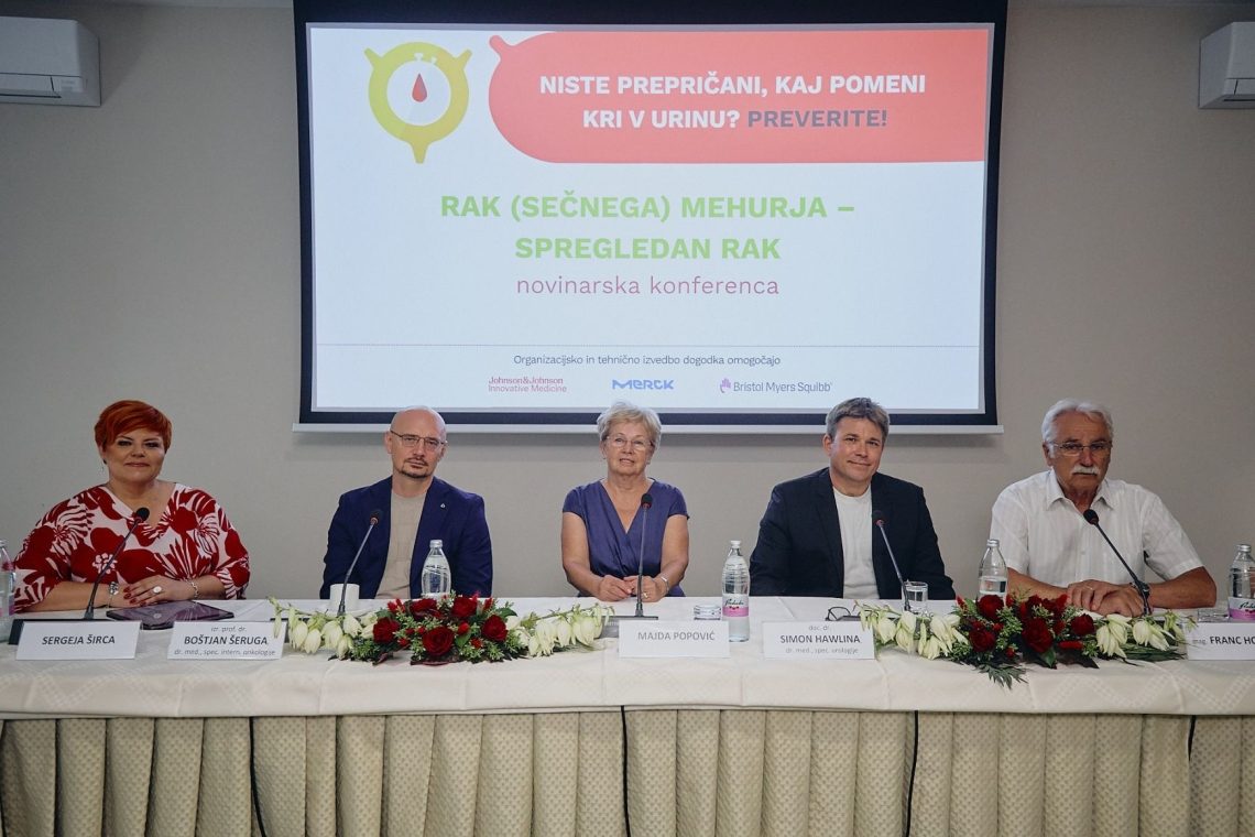 Kri v urinu je lahko znak raka sečnega mehurja