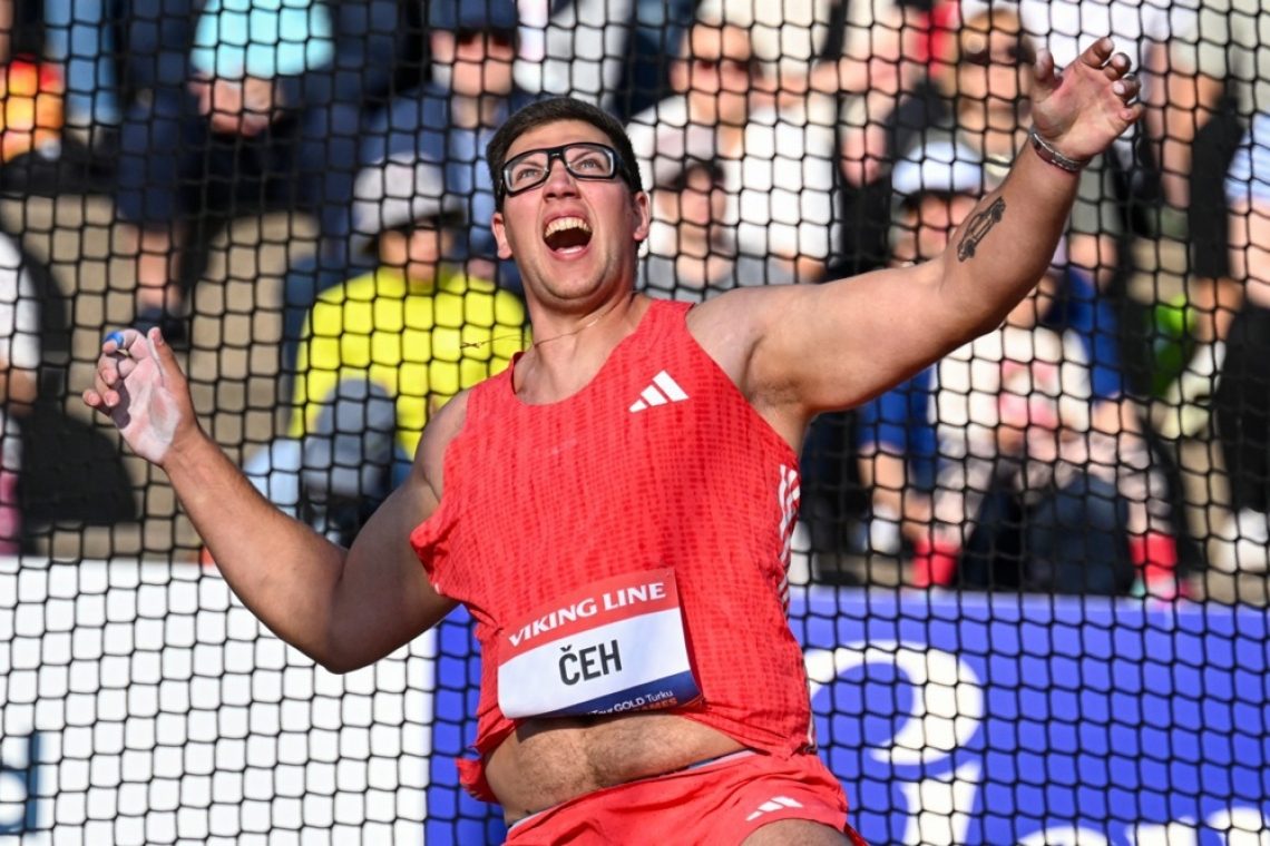 Kristjan Čeh drugi v metu diska na atletski diamantni ligi v Londonu z 68,83 m