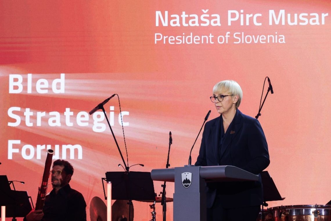 Predsednica republike na Bledu pozvala k bolj enotni in odločni Evropi