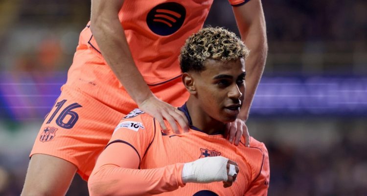 Lamine Yamal znova zablestel, a Barceloni ni uspelo premagati Club Bruggea