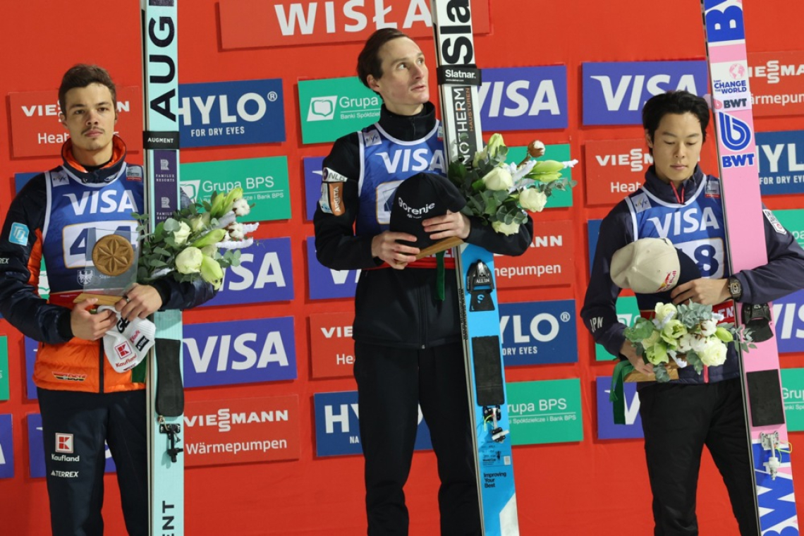 Domen Prevc zanesljivi zmagovalec v Wisli 