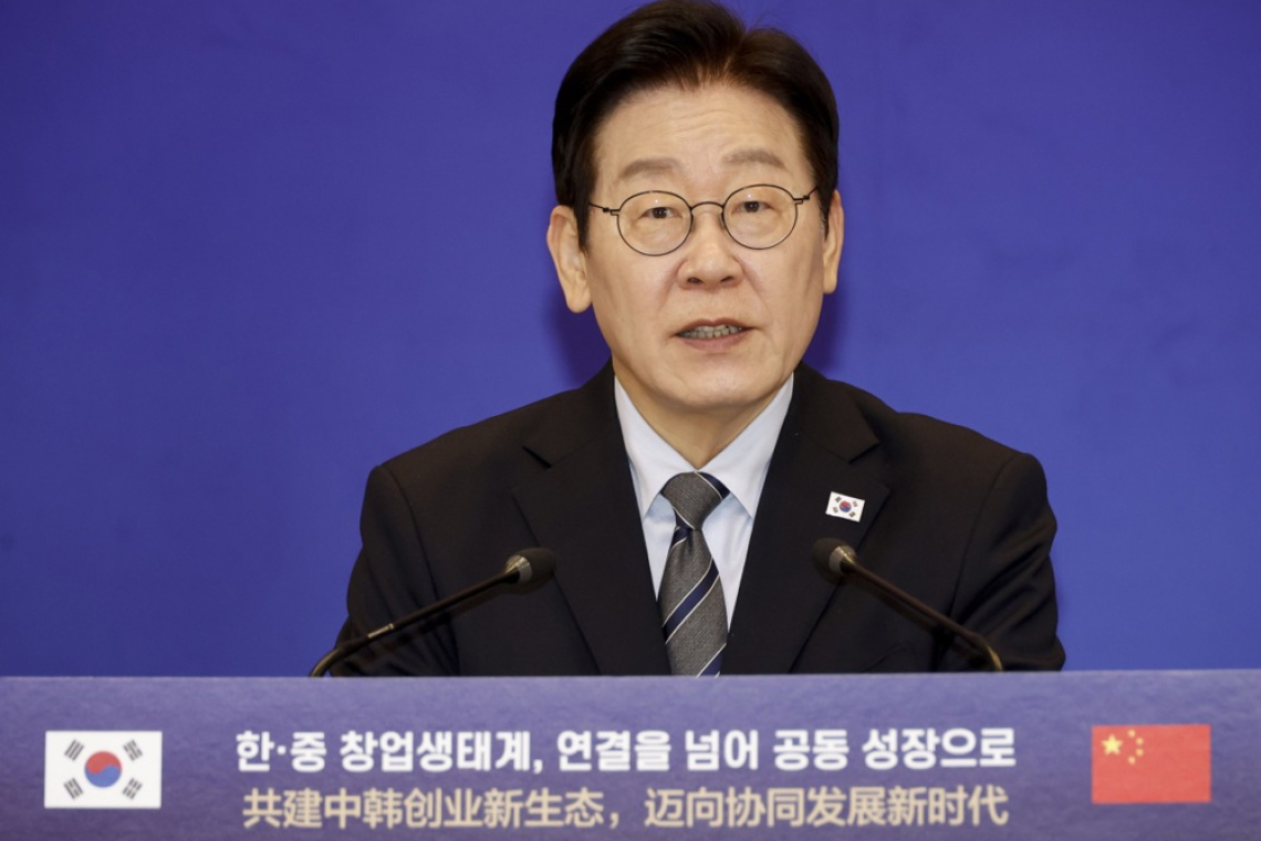 Lee Jae Myung želi kitajsko posredovanje pri jedrskem vprašanju Korejskega polotoka