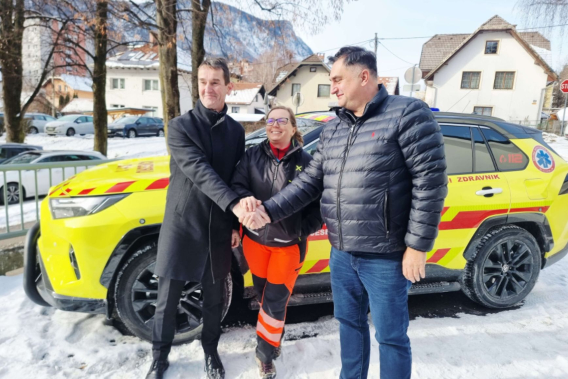 Nova vozila okrepila gorenjske urgentne zdravnike