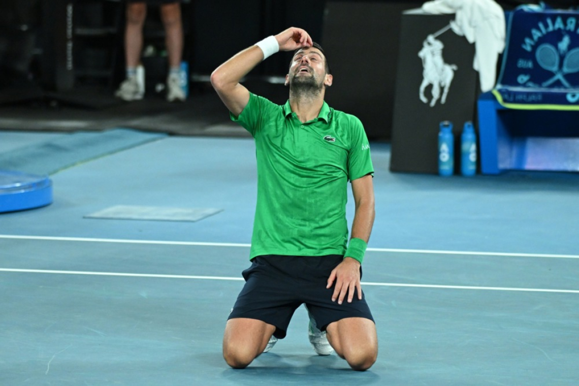 Đoković po zmagi nad Sinnerjem v finale Melbourna