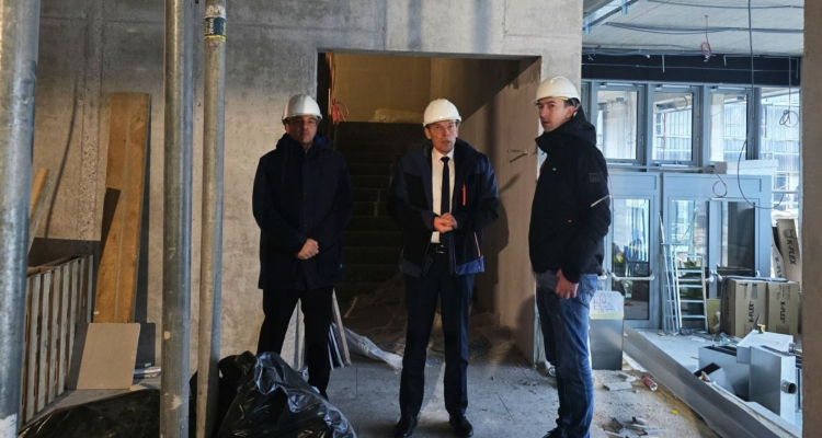 Logaj na Jesenicah o največji šolski investiciji v državi