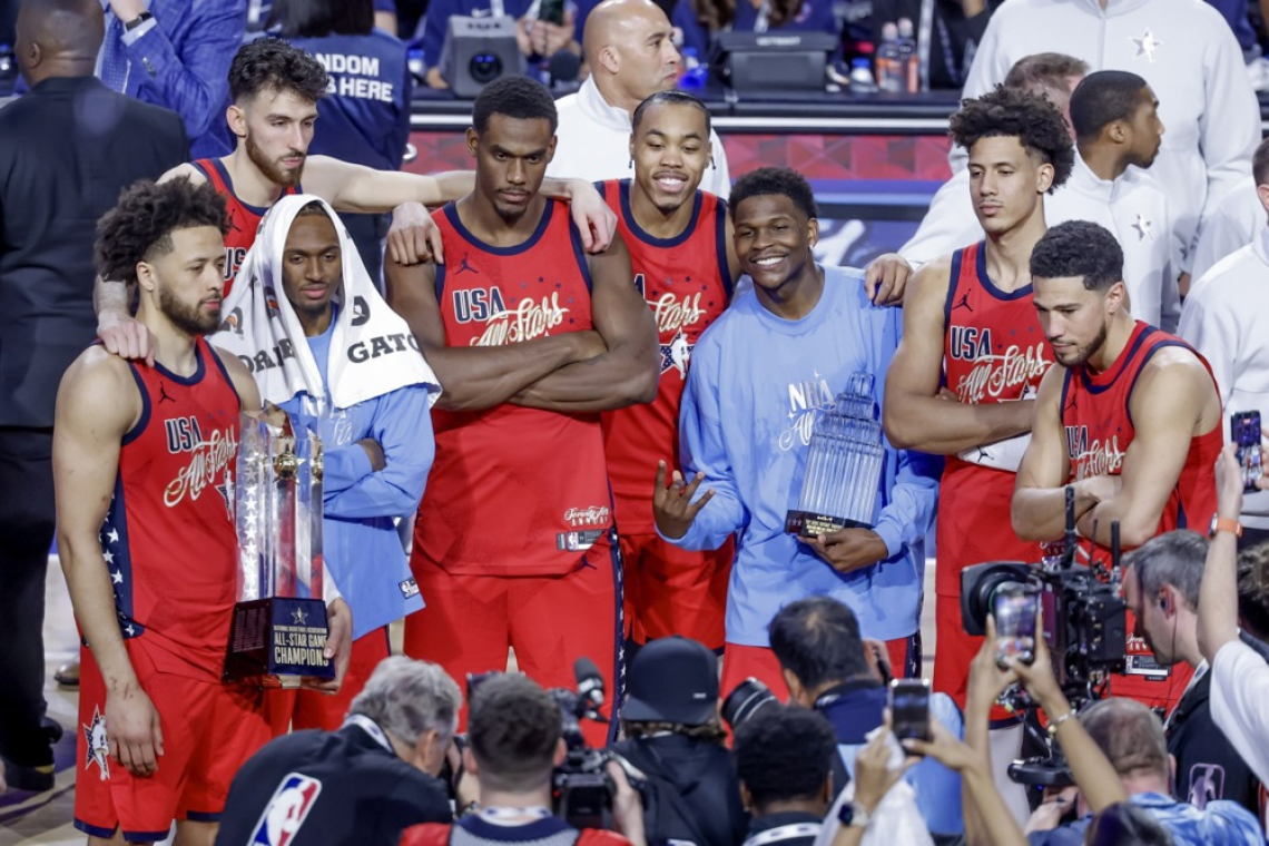 All Star: Bolj resne tekme pripadle ameriškim zvezdam, Dončić do dveh točk