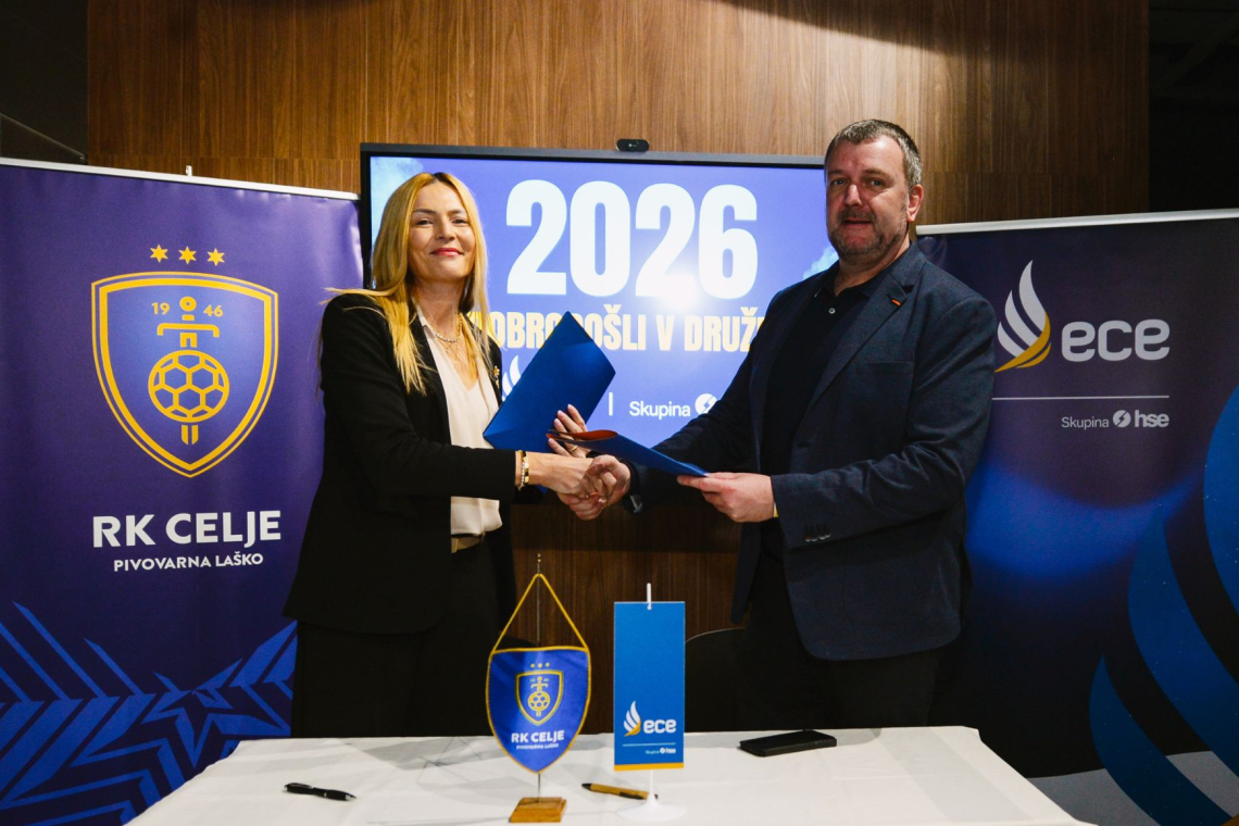 ECE novi premium zlati sponzor RK Celje Pivovarna Laško