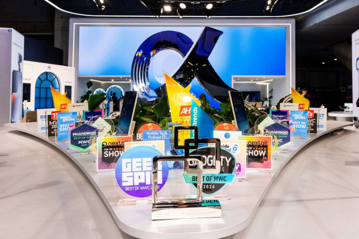 HONOR na MWC prejel več kot 70 medijskih priznanj za nove naprave