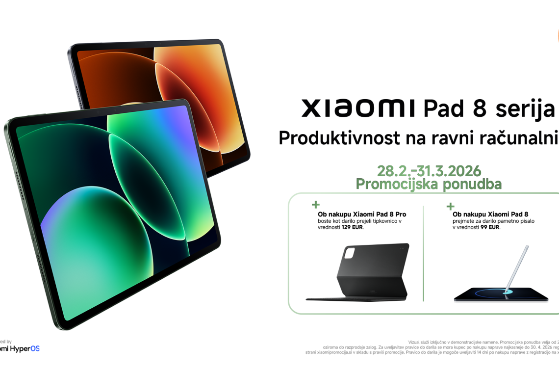 Tablica Xiaomi Pad 8 se približuje vlogi računalnika