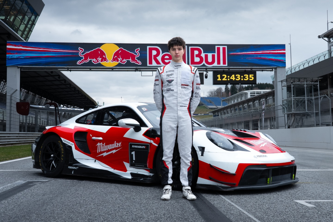 Mark Kastelic v sezoni 2026 za volanom Porscheja GT3R