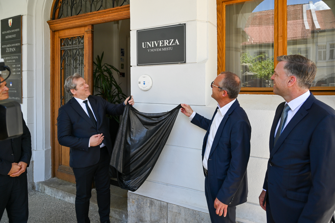 Minister Papič v Novem mestu o ustanovitvi javne univerze
